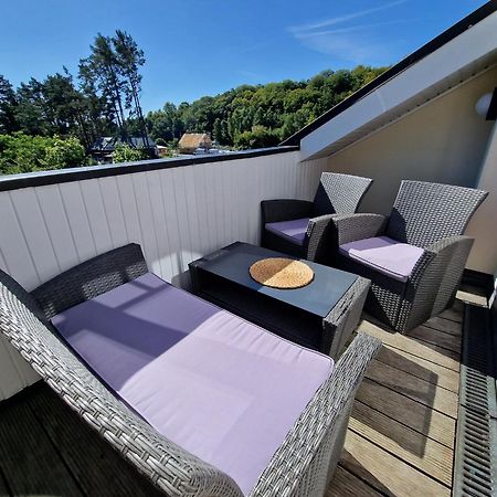 Duenenpark Binz - Komfortplus Ferienwohnung Mit 1 Schlafzimmer Und Balkon Im Dachgeschoss 231 Dış mekan fotoğraf